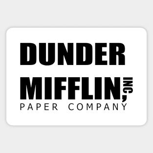 The office - dunder mifflin logo - tv show Magnet